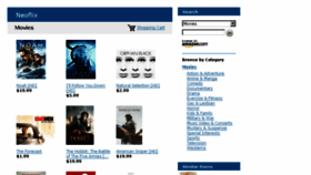 What Neoflix.com website looked like in 2015 (9 years ago)