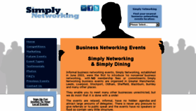 What Networking4business.com website looked like in 2015 (9 years ago)