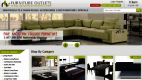 What Nyfurnitureoutlets.com website looked like in 2015 (9 years ago)