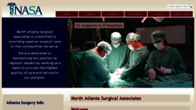 What Northatlantasurgery.com website looked like in 2015 (8 years ago)