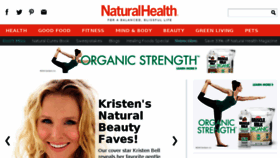 What Naturalhealthmag.com website looked like in 2015 (8 years ago)