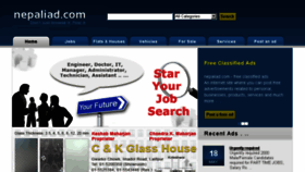 What Nepaliad.com website looked like in 2015 (8 years ago)