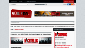 What Nachtflug-aktuell.de website looked like in 2015 (8 years ago)