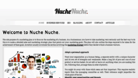 What Nuchenuche.com website looked like in 2015 (8 years ago)
