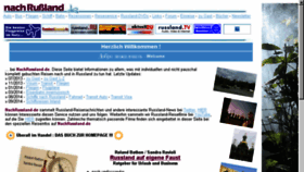 What Nachrussland.de website looked like in 2015 (8 years ago)