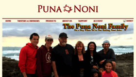 What Nonialoha.com website looked like in 2015 (8 years ago)