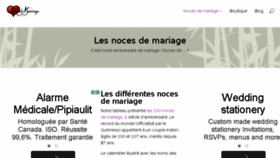 What Nocesdemariage.fr website looked like in 2015 (8 years ago)