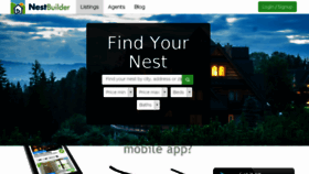 What Nestbuilder.com website looked like in 2015 (8 years ago)