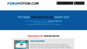 What Nice-thai.com website looked like in 2015 (8 years ago)