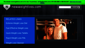 What Newweightloss.com website looked like in 2015 (8 years ago)