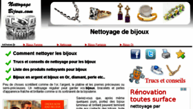 What Nettoyagebijoux.com website looked like in 2015 (8 years ago)