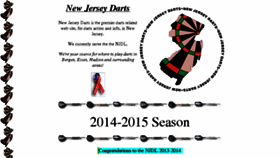 What Njdarts.com website looked like in 2015 (8 years ago)
