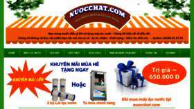 What Nuocchat.com website looked like in 2015 (8 years ago)