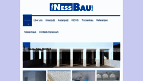 What Ness-bau.de website looked like in 2015 (8 years ago)