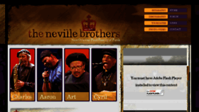 What Nevilles.com website looked like in 2015 (8 years ago)