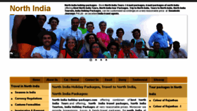 What North-india-holiday-packages.com website looked like in 2015 (8 years ago)