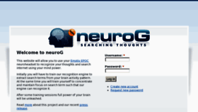 What Neurog.com website looked like in 2015 (8 years ago)