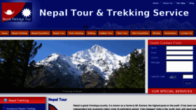 What Nepaltouroperators.com website looked like in 2015 (8 years ago)