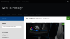 What Newtechnology.info website looked like in 2015 (8 years ago)