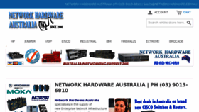 What Networkhardware.com.au website looked like in 2015 (8 years ago)