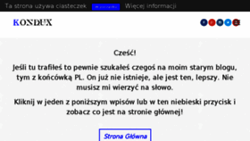 What Nerdzik.pl website looked like in 2015 (8 years ago)
