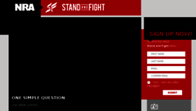 What Nrastandandfight.com website looked like in 2015 (8 years ago)