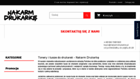 What Nakarmdrukarke.pl website looked like in 2015 (8 years ago)