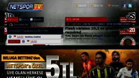 What Netspor2.tv website looked like in 2015 (8 years ago)
