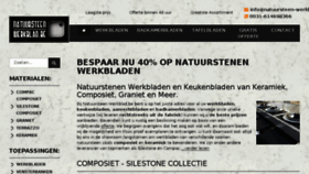 What Natuursteen-werkblad.be website looked like in 2015 (8 years ago)