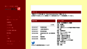 What Nakamoto.in website looked like in 2015 (8 years ago)