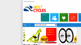 What Nextcycles.com website looked like in 2015 (8 years ago)