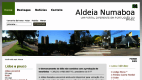 What Numaboa.com.br website looked like in 2015 (8 years ago)