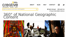 What Nationalgeographicstock.com website looked like in 2015 (8 years ago)