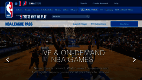 What Nba.tv website looked like in 2015 (8 years ago)