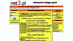 What Net3.pl website looked like in 2015 (8 years ago)
