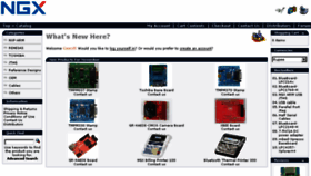What Ngxtechnologies.com website looked like in 2015 (8 years ago)