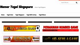 What Nomortogelsingapura.com website looked like in 2015 (8 years ago)