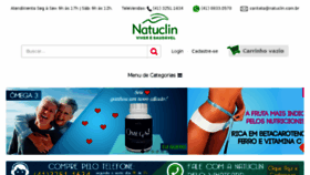 What Natuclin.com.br website looked like in 2015 (8 years ago)