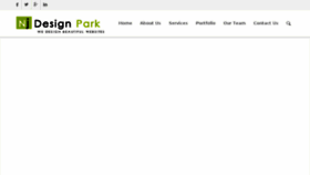 What Njdesignpark.com website looked like in 2015 (8 years ago)