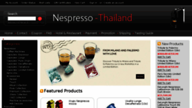 What Nespresso-thailand.com website looked like in 2015 (8 years ago)