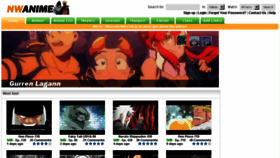 What Narutowire.com website looked like in 2015 (8 years ago)