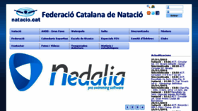 What Natacio.cat website looked like in 2015 (8 years ago)