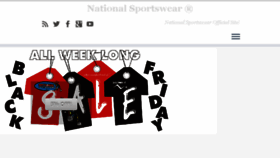 What Nationalsportswear.com website looked like in 2015 (8 years ago)