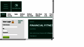 What Netbank.co.za website looked like in 2015 (9 years ago)
