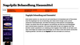 What Nagelpilz-hausmittel.de website looked like in 2015 (8 years ago)
