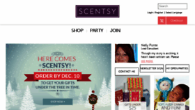 What Nellyponte.scentsy.ca website looked like in 2015 (8 years ago)