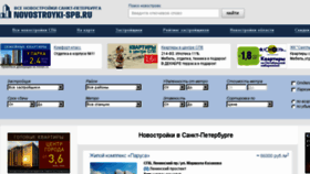 What Novostroyki-spb.ru website looked like in 2015 (8 years ago)