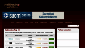 What Nettikasinovertailu.info website looked like in 2015 (8 years ago)