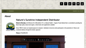 What Natures-remedy.net website looked like in 2015 (8 years ago)