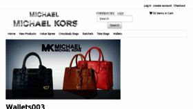 What New-michaelkors.com website looked like in 2015 (8 years ago)